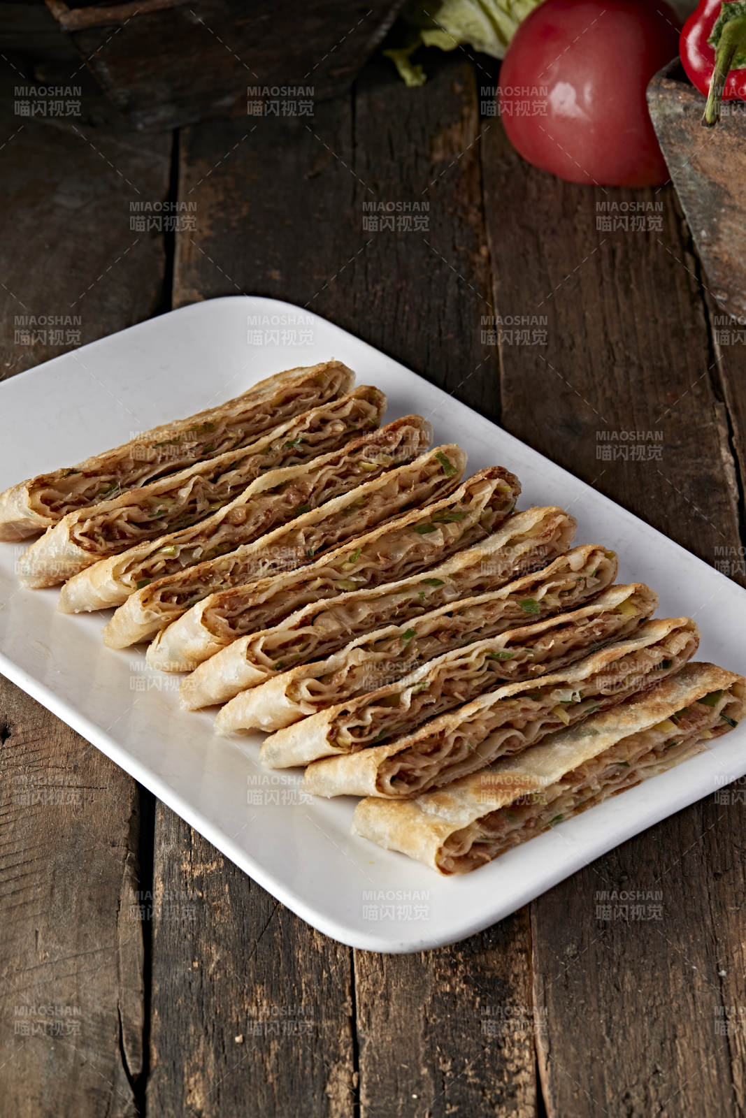 金黄春卷 诱人美味