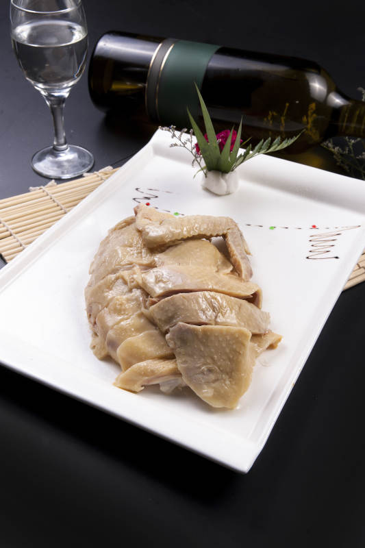 白切鸡配红酒