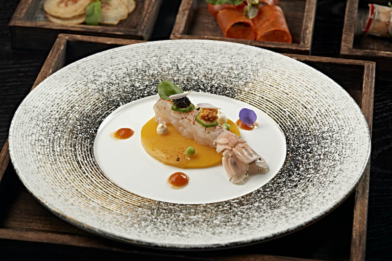 精致料理艺术呈现