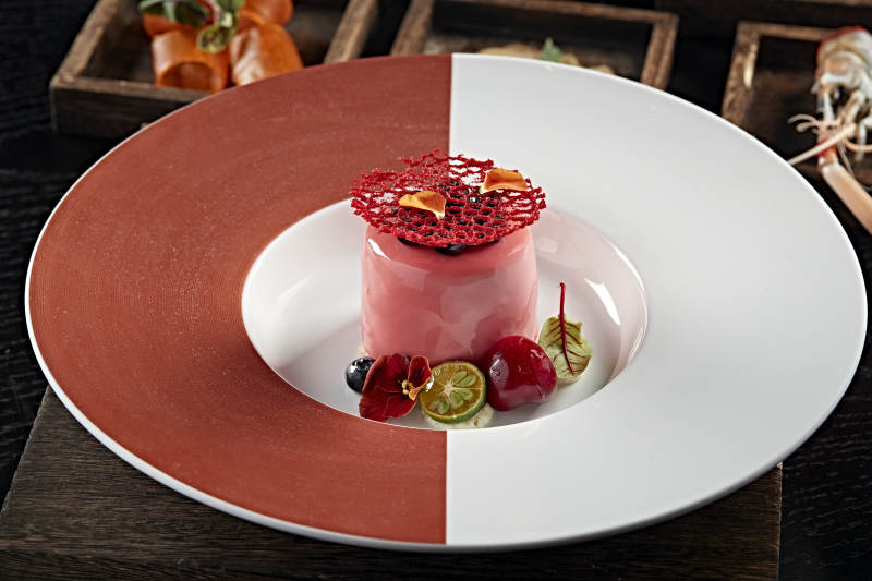 精致甜品艺术呈现