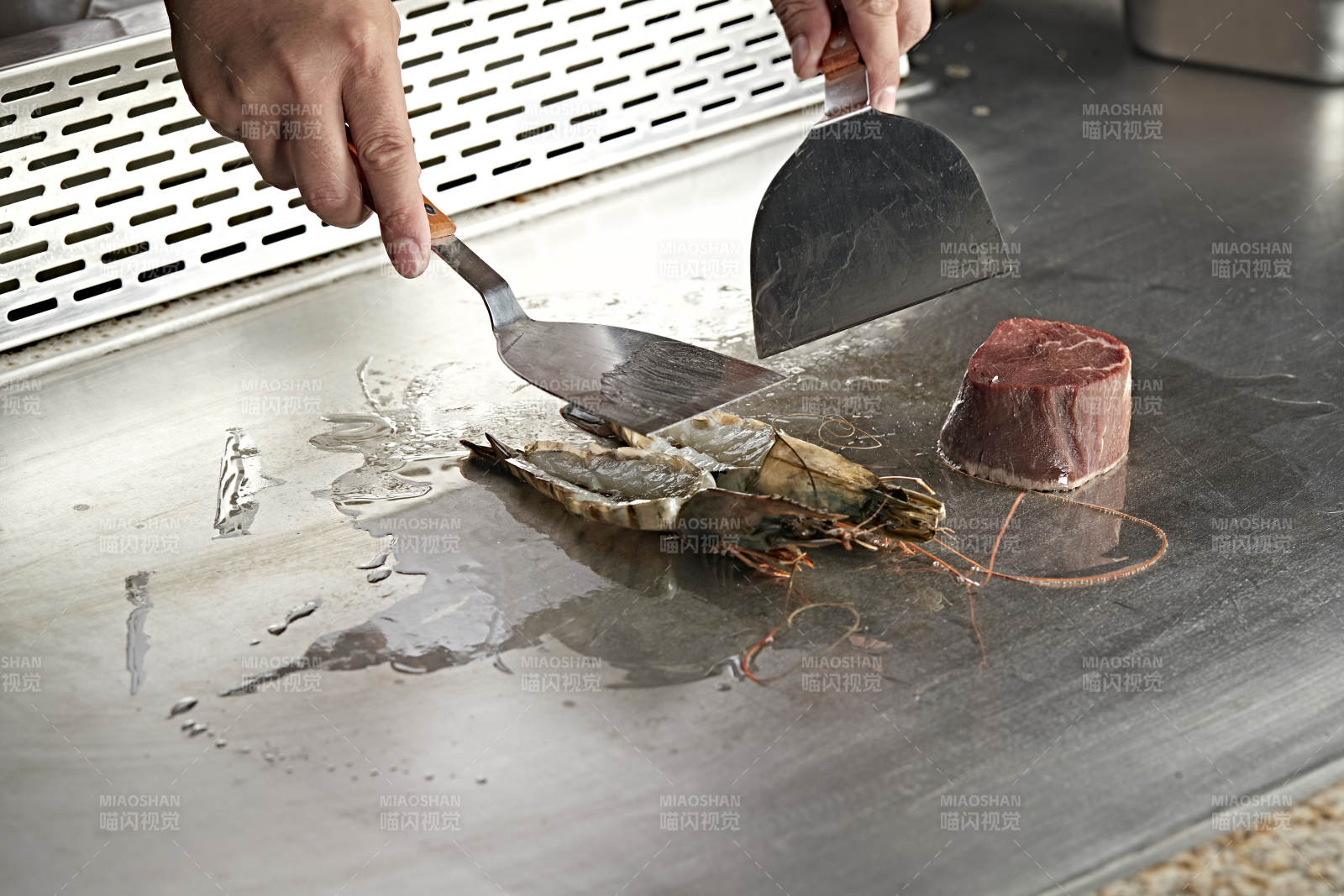 铁板烧美食制作