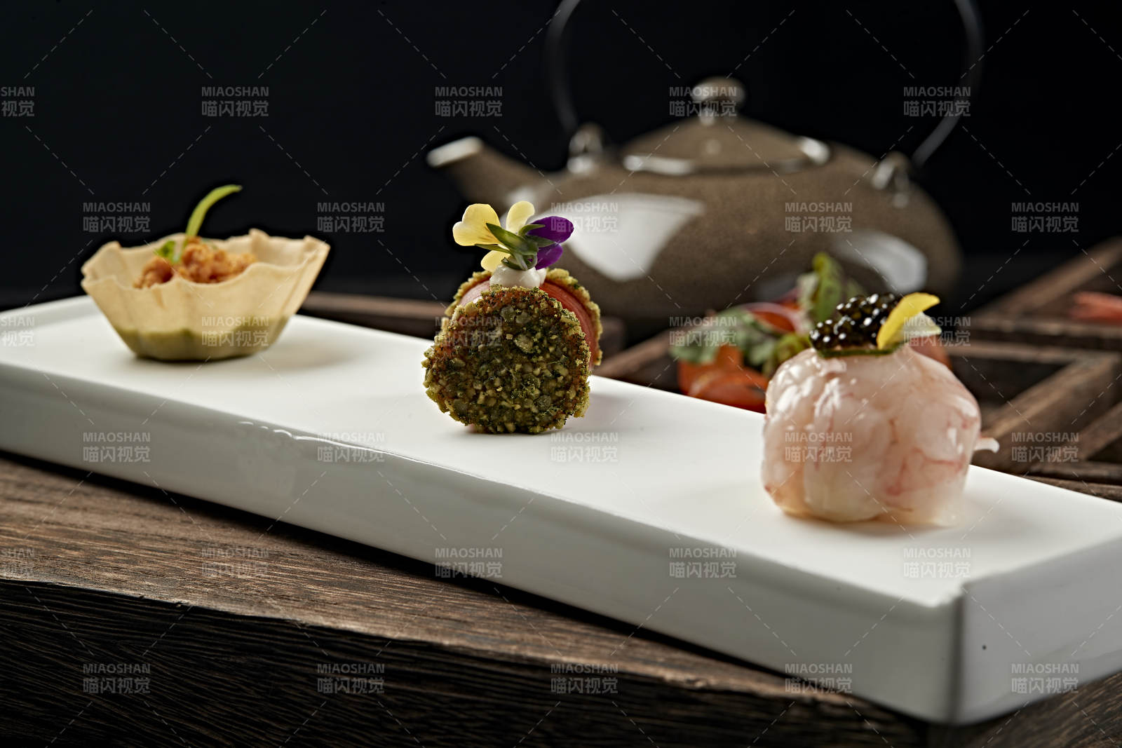 精致三味小点心