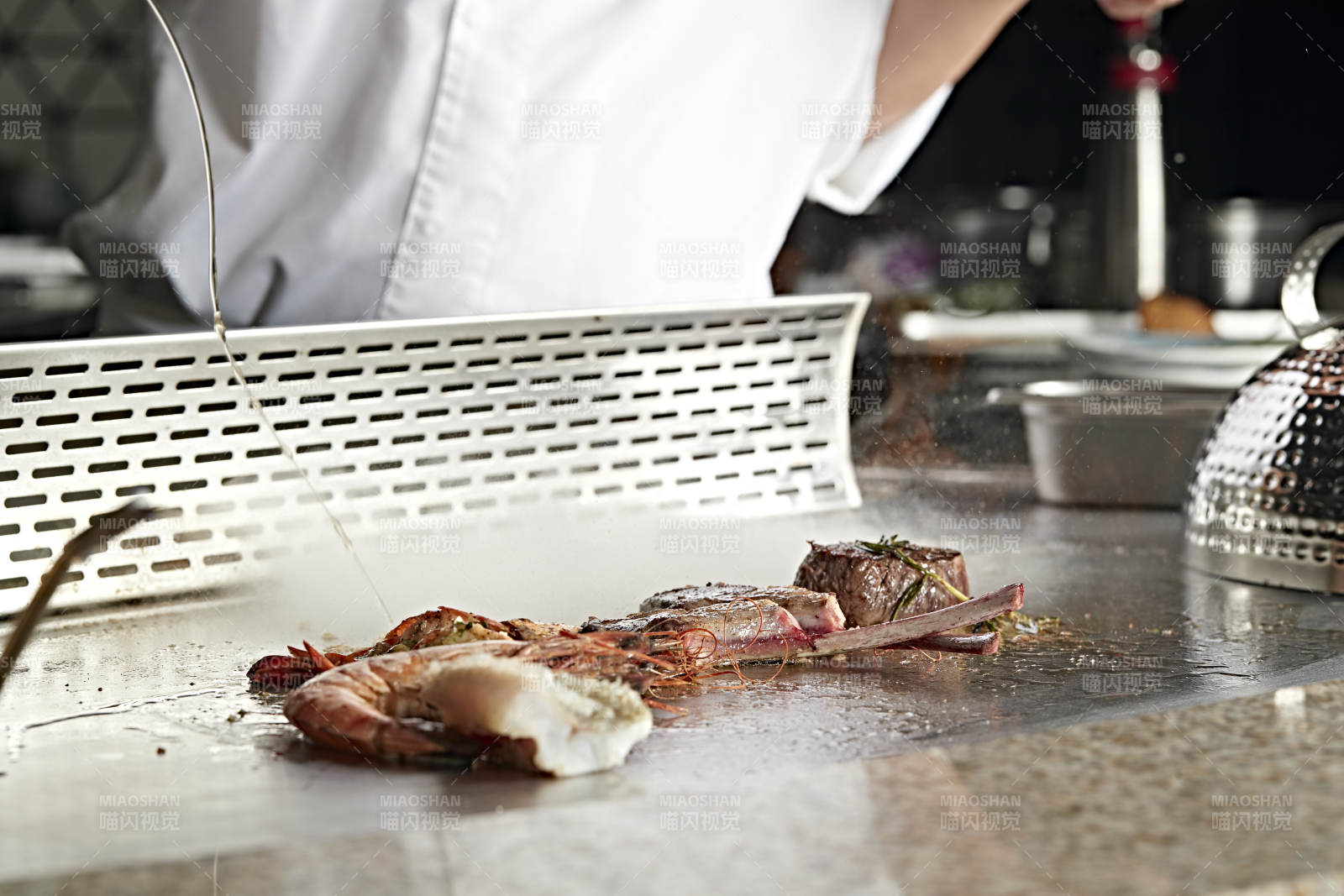 鐵板燒美食制作