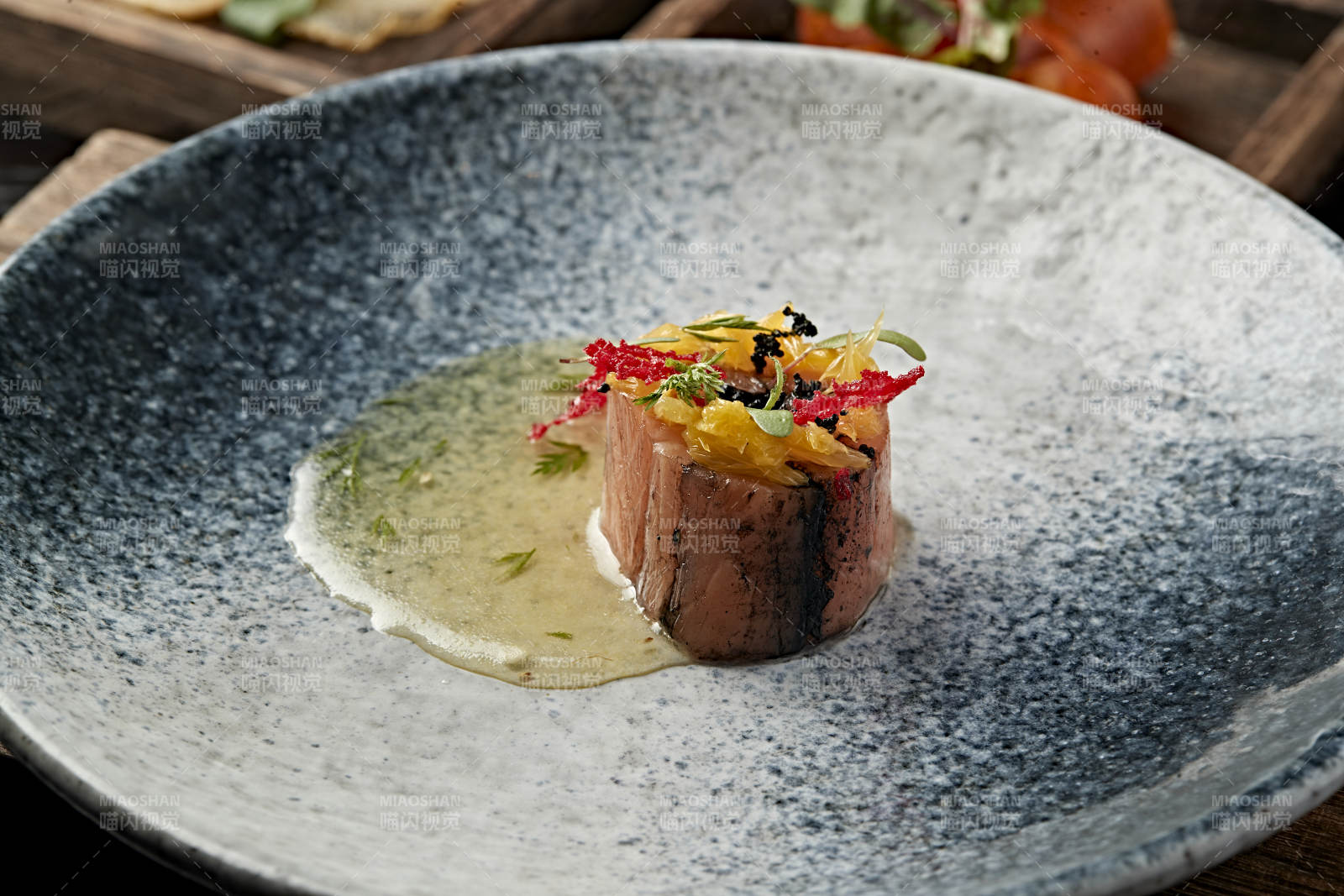精致料理艺术呈现
