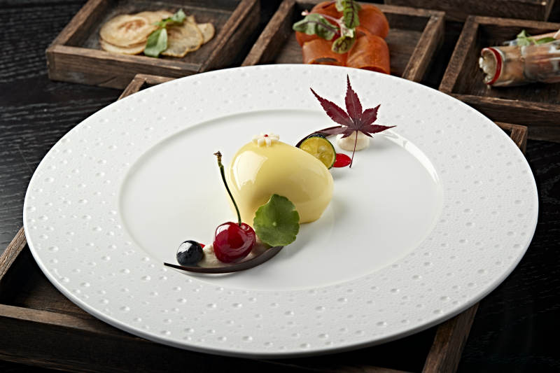 精致甜品艺术呈现