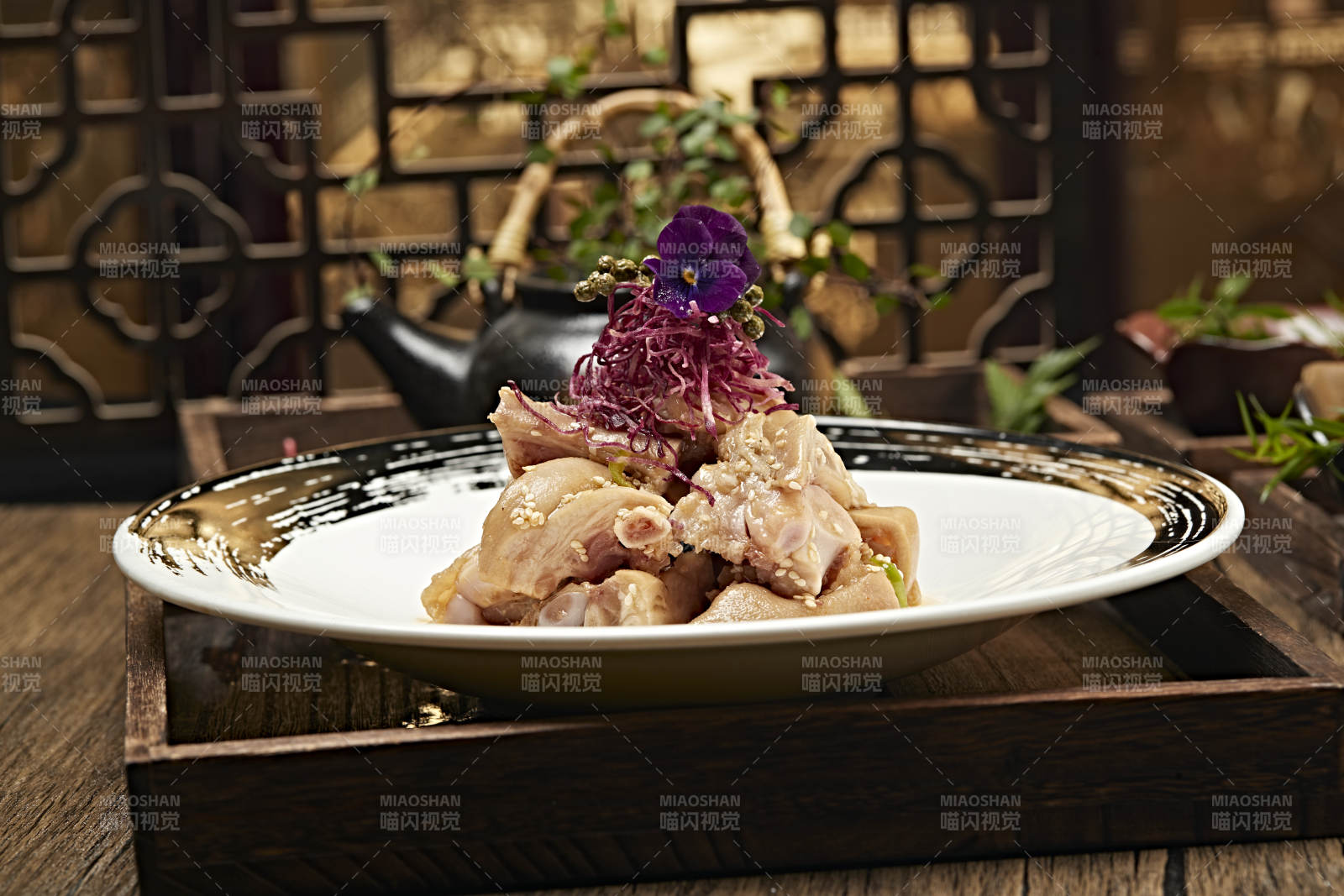 麻油巧拌清炖猪蹄块