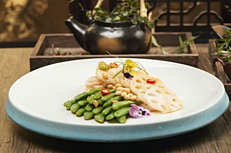 精致素食拼盘