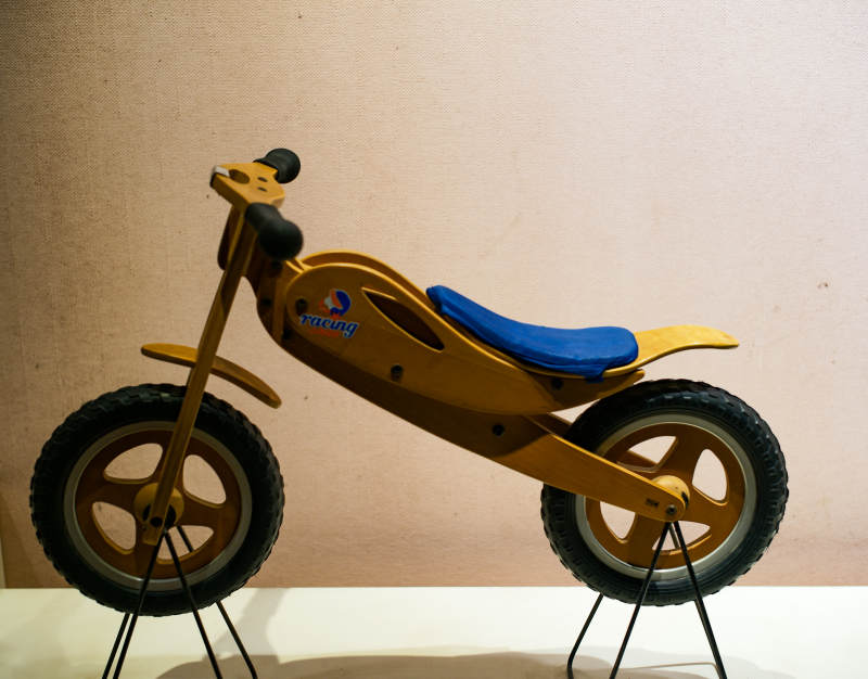 儿童木质平衡车