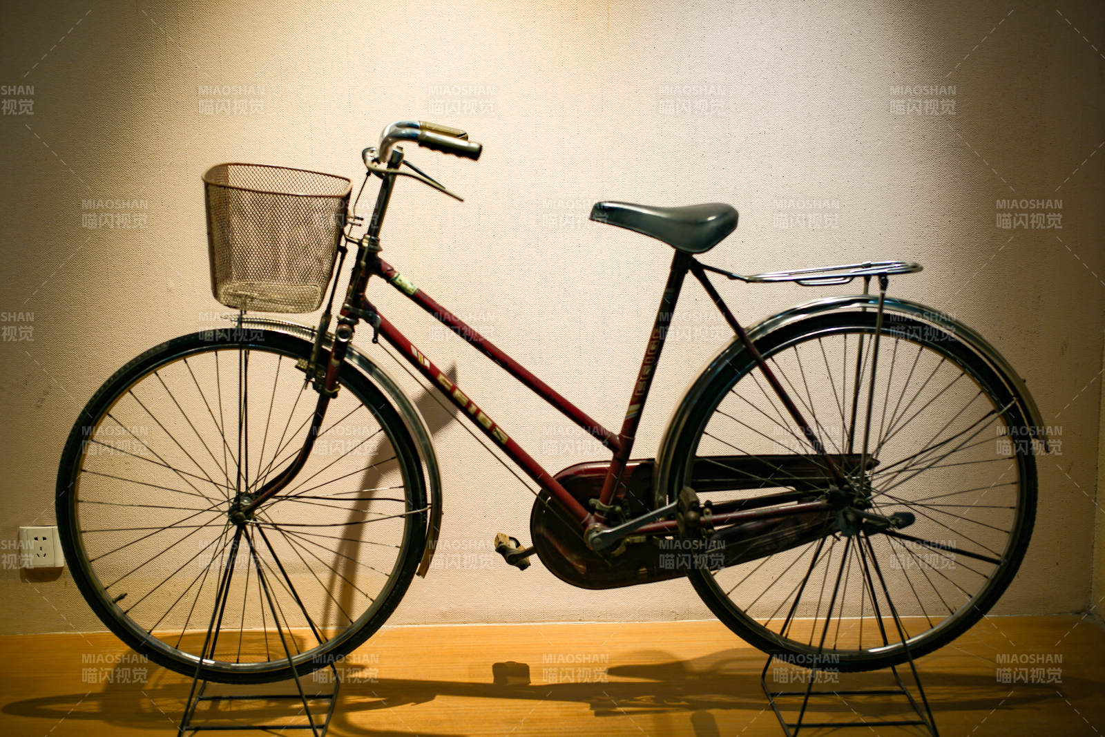 复古自行车展示