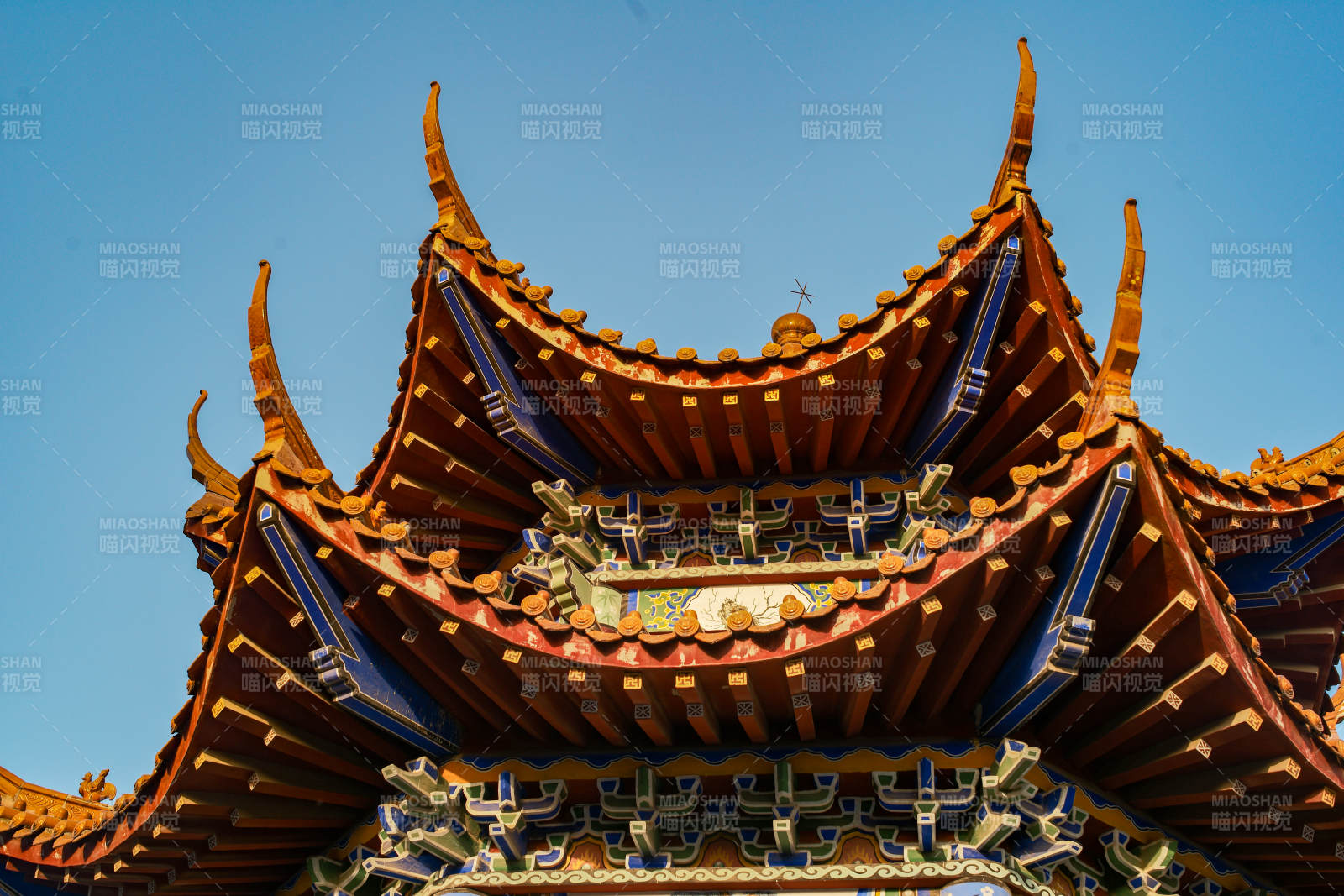 廊坊大悲禪寺—飛檐翹角古建筑