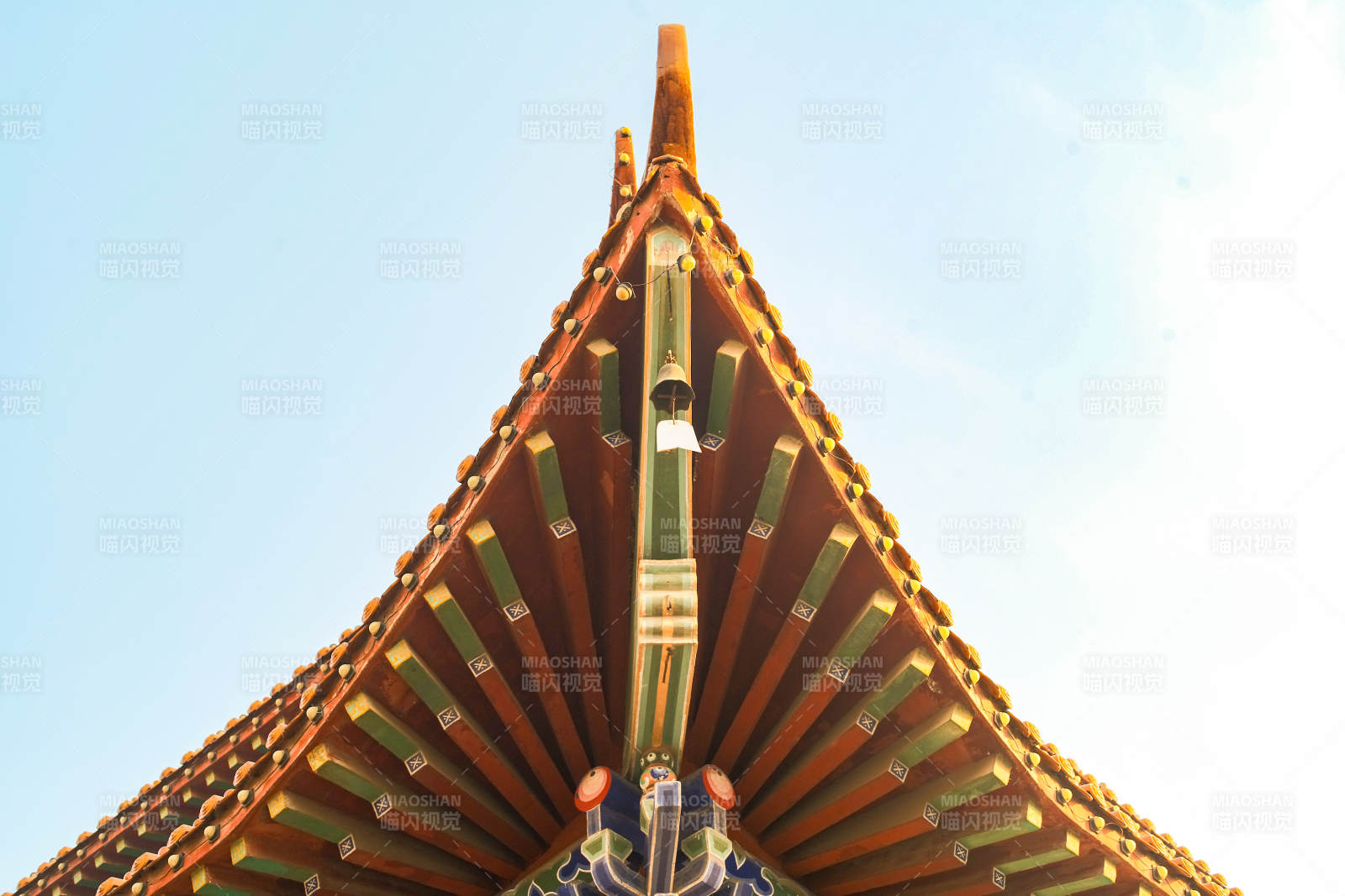 廊坊大悲禪寺—古建筑飛檐翹角