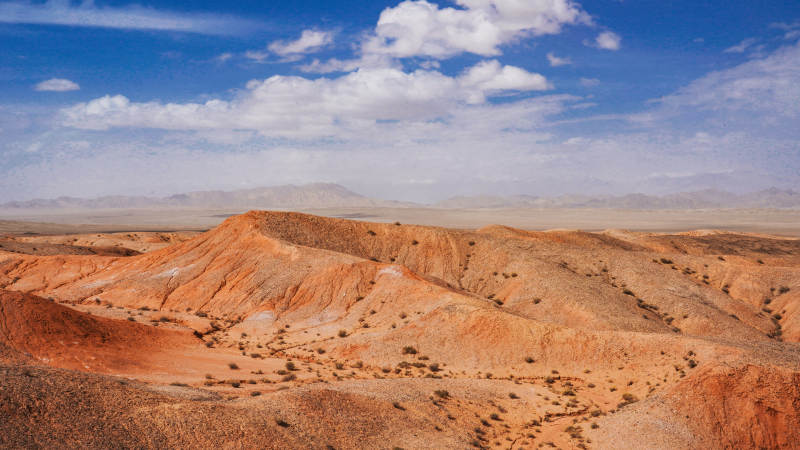 甘肃张掖七彩丹霞地貌