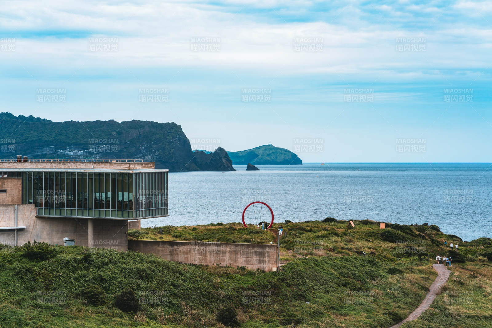 韓國濟州島涉地可支海岸風光