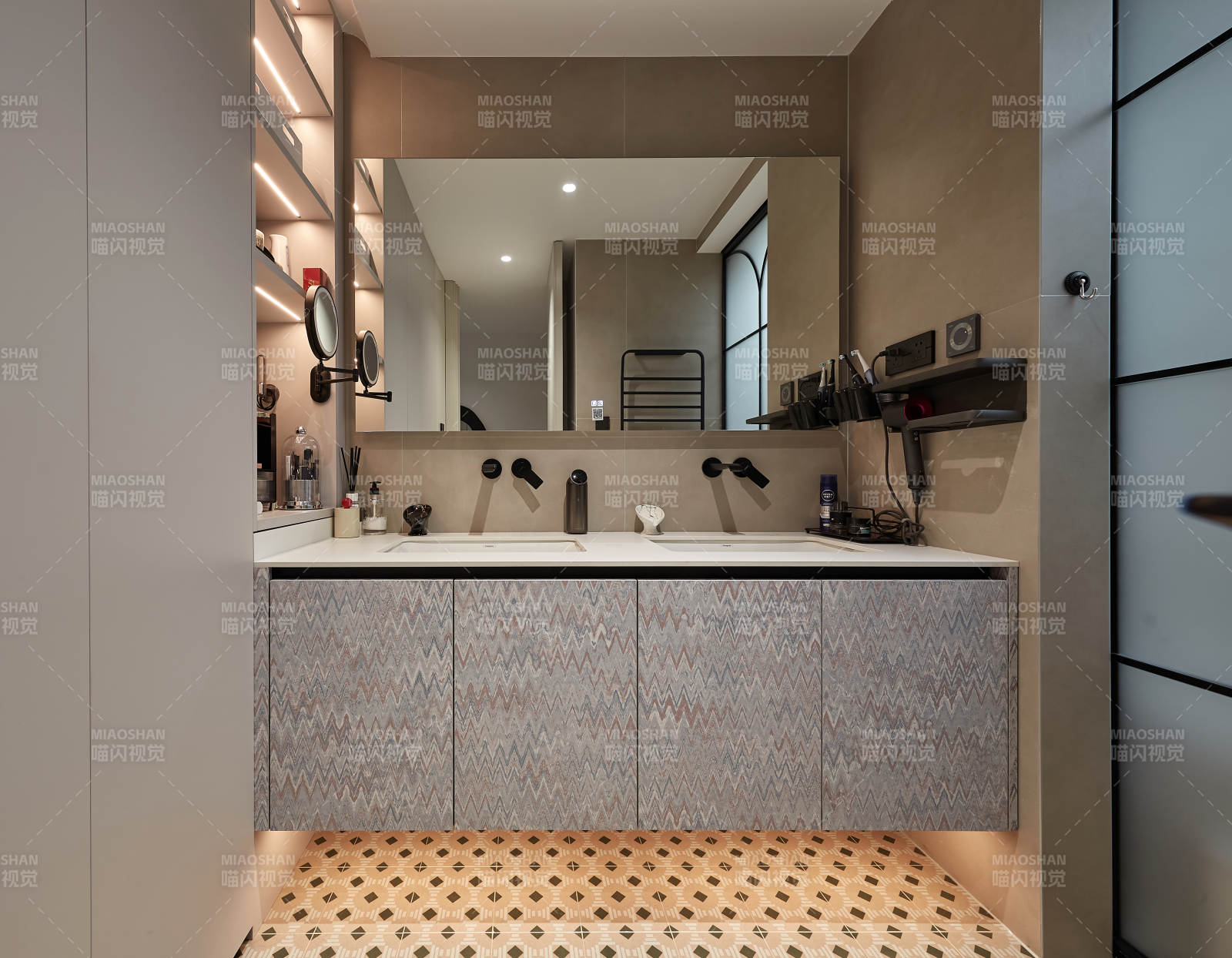 现代简约浴室设计