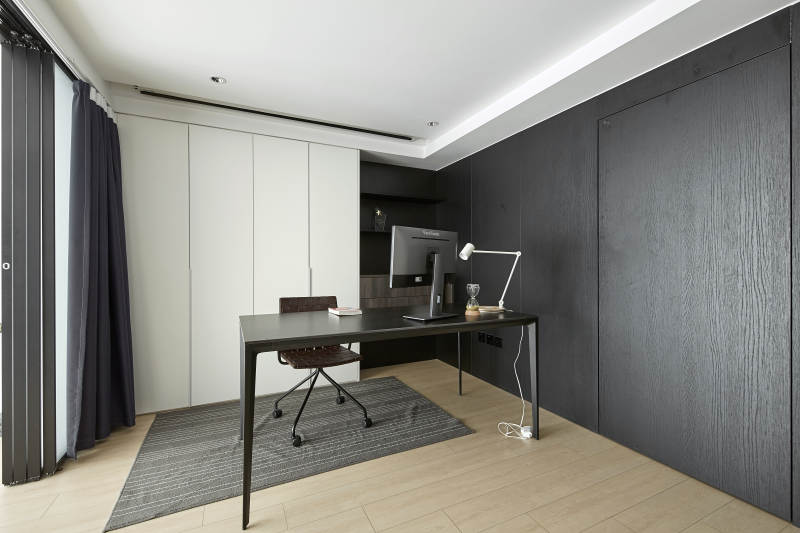 现代简约书房设计