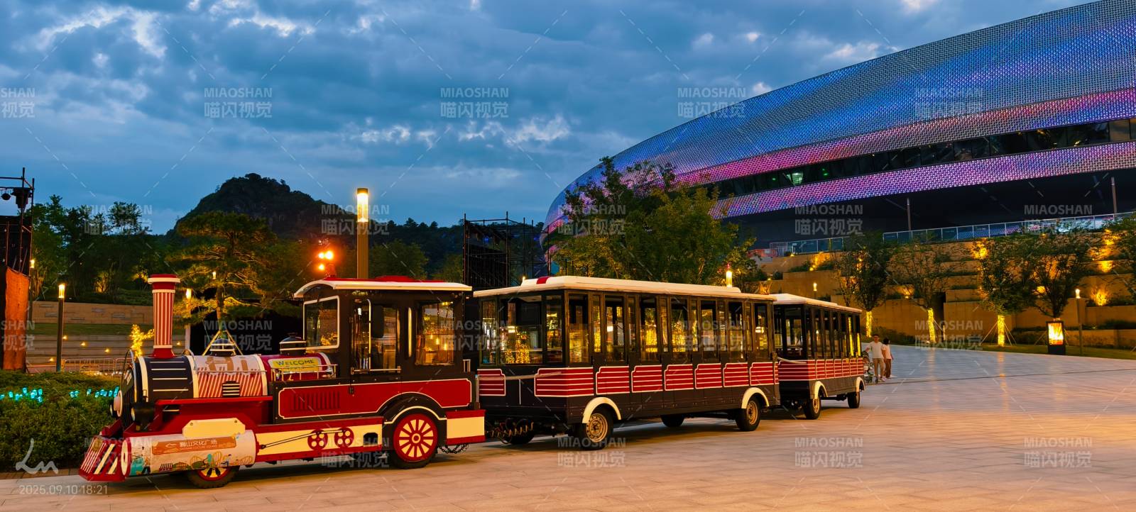 狮子山公园的小火车