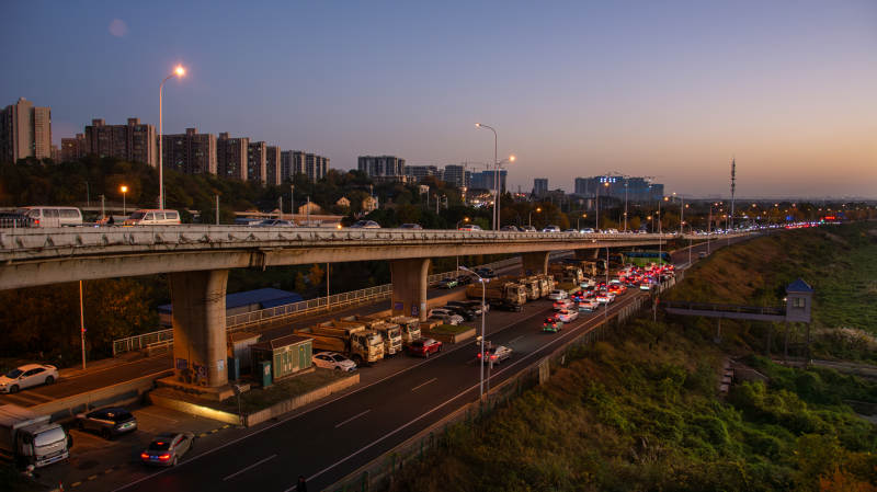 湘府路高架桥交通