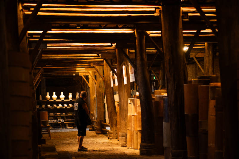 江西景德鎮窯場工人工作剪影