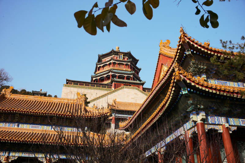 颐和园佛香阁古建筑群