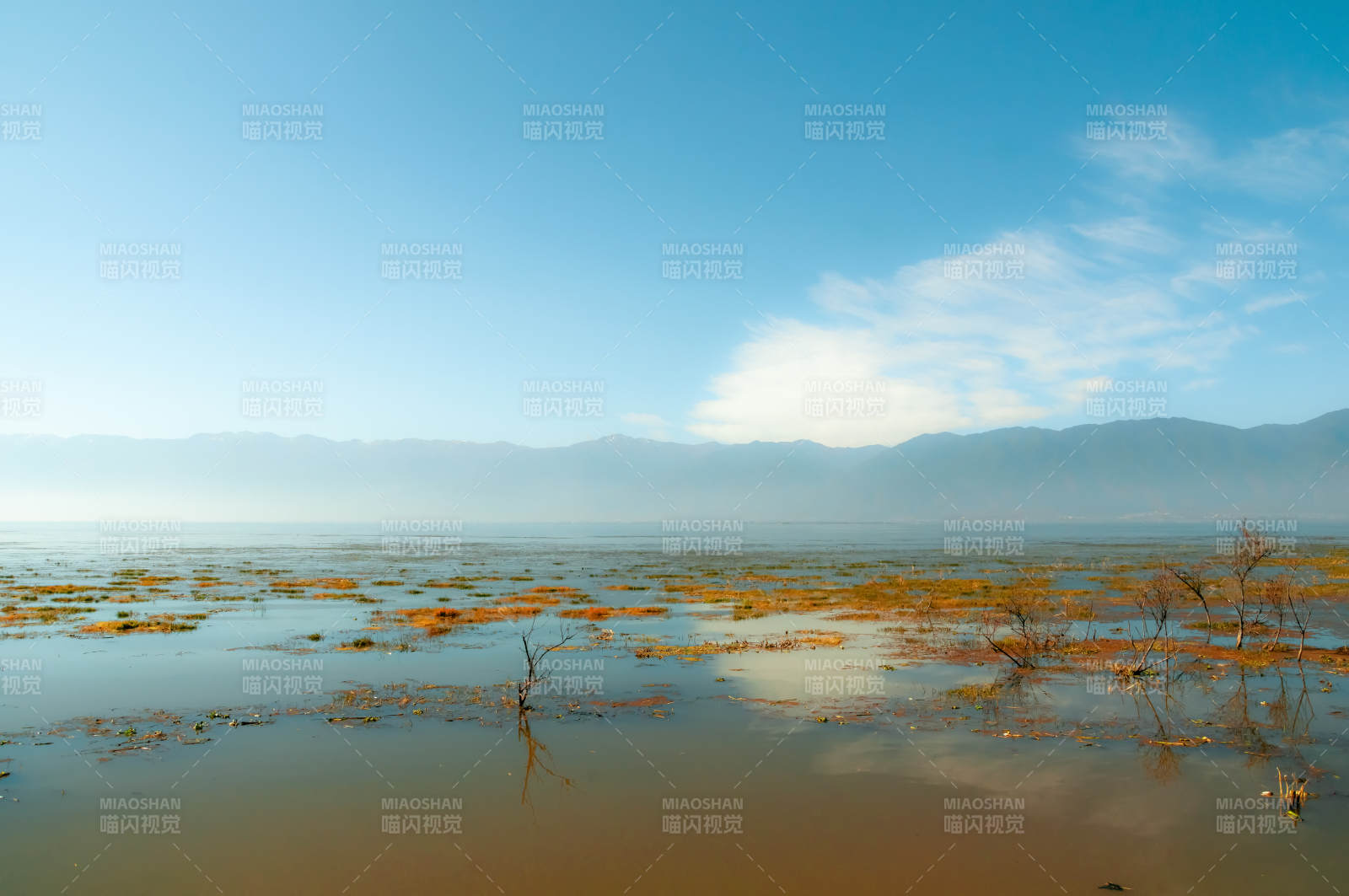 洱海苍山冬日晨景
