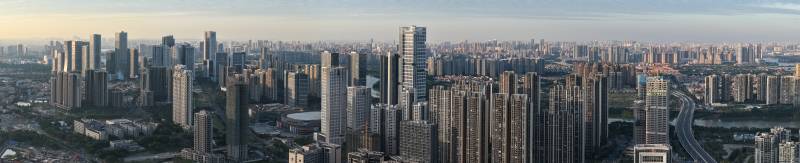 佛山新城天际线全景