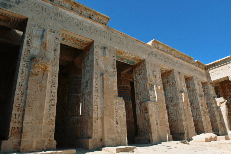 古埃及神庙遗迹