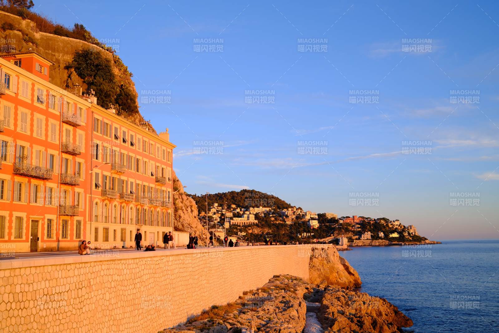南法尼斯 海滨小镇风光