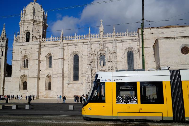 里斯本 电车与修道院