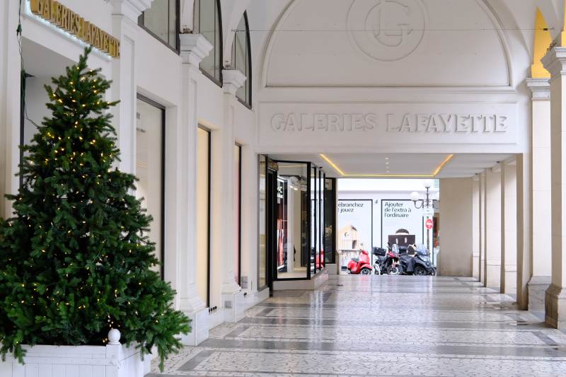 老佛爷百货 商场圣诞装饰