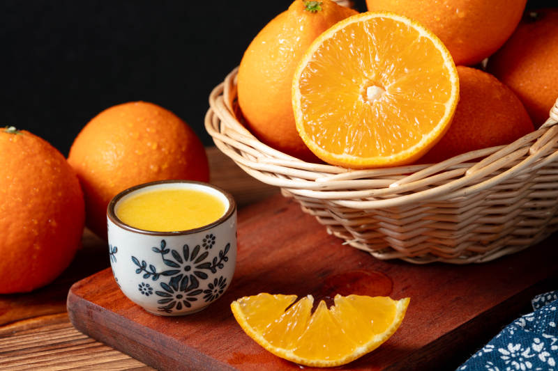 橙香四溢 清新一夏