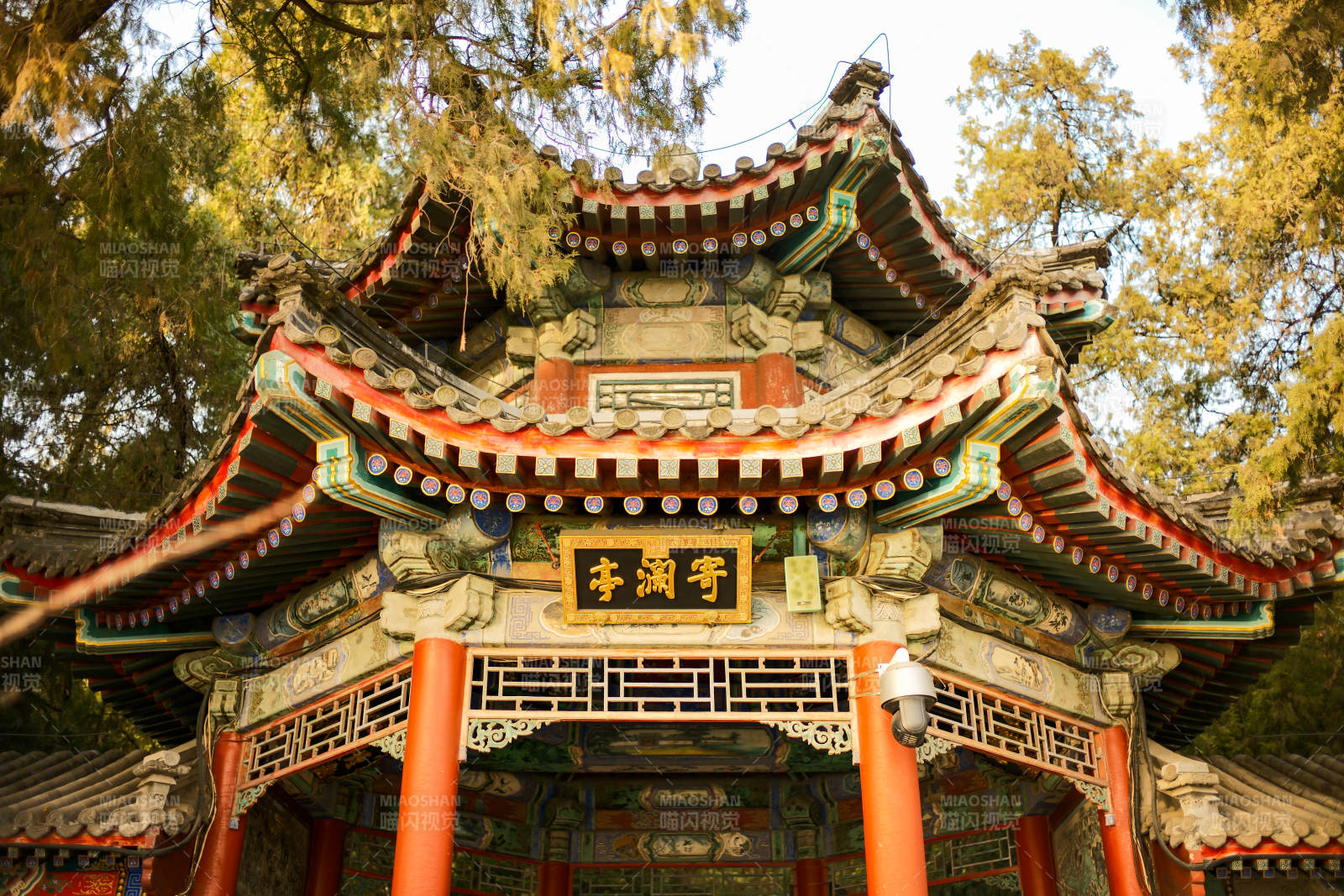 雪瀾亭古色古香