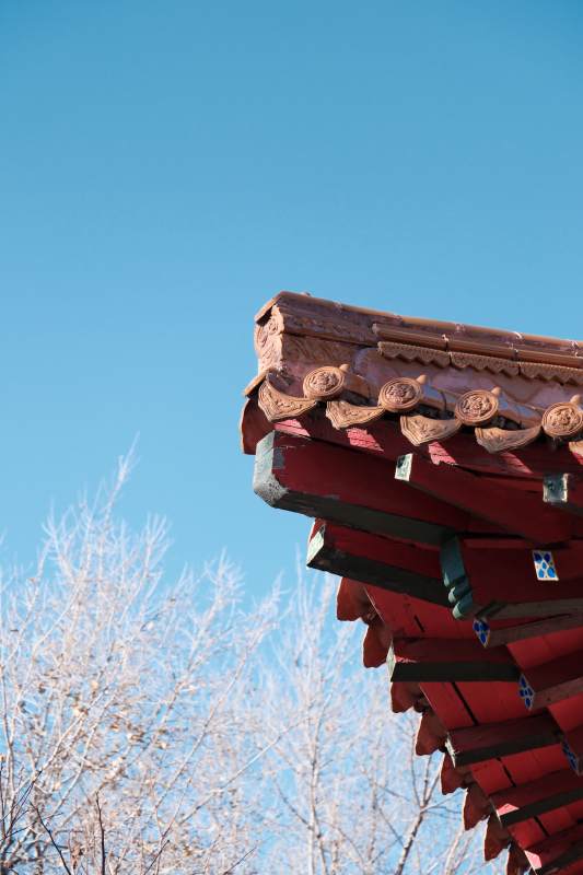 古建筑飞檐翘角