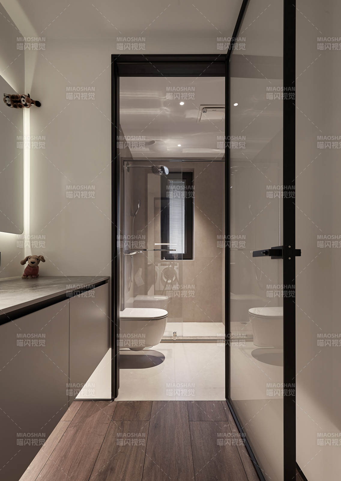 現代簡約浴室設計