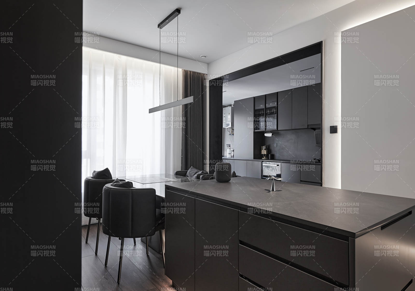 现代简约厨房设计