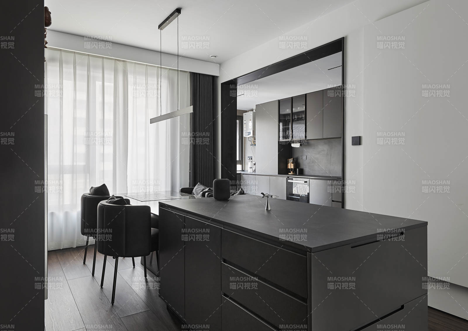 现代简约厨房设计