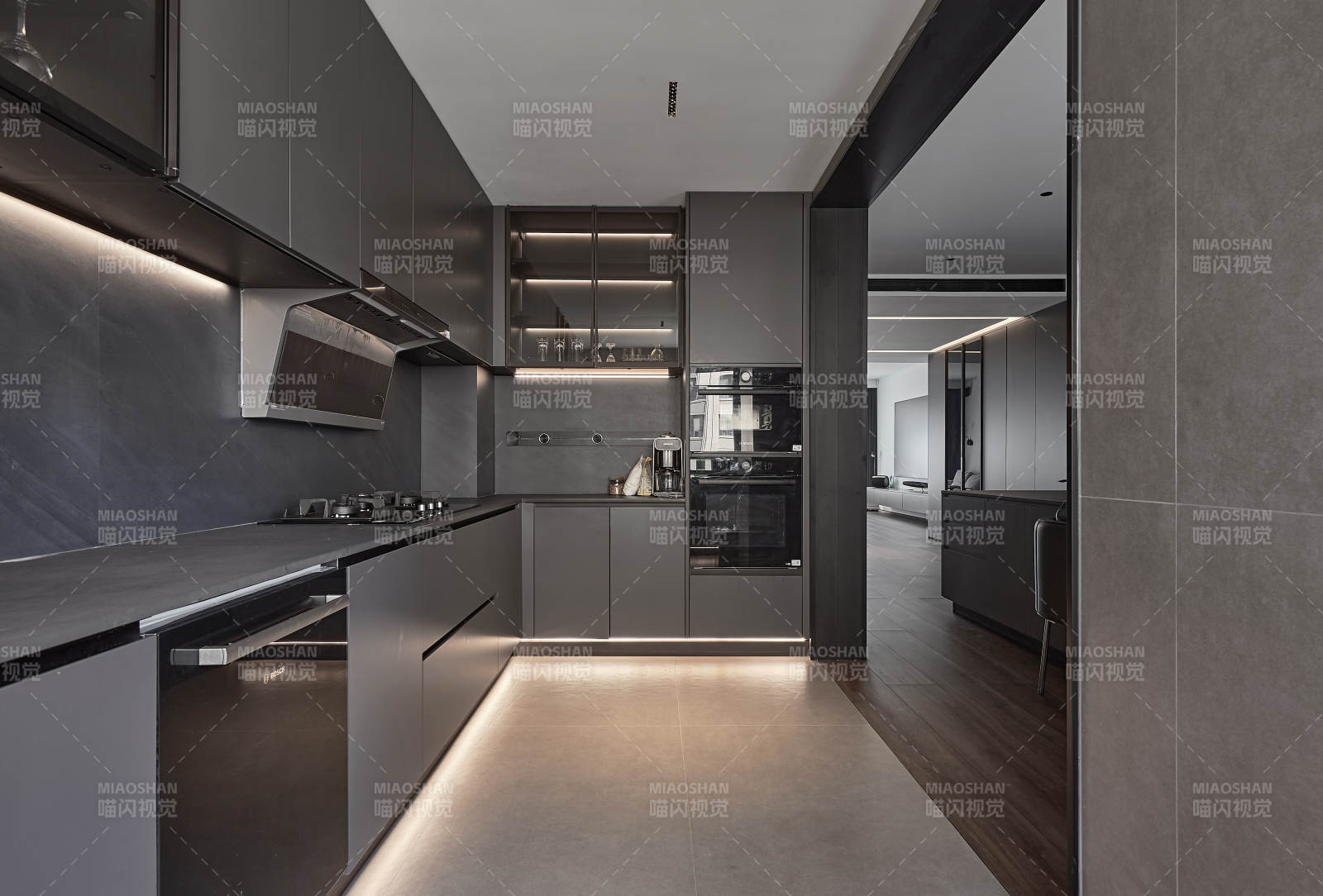 现代简约厨房设计