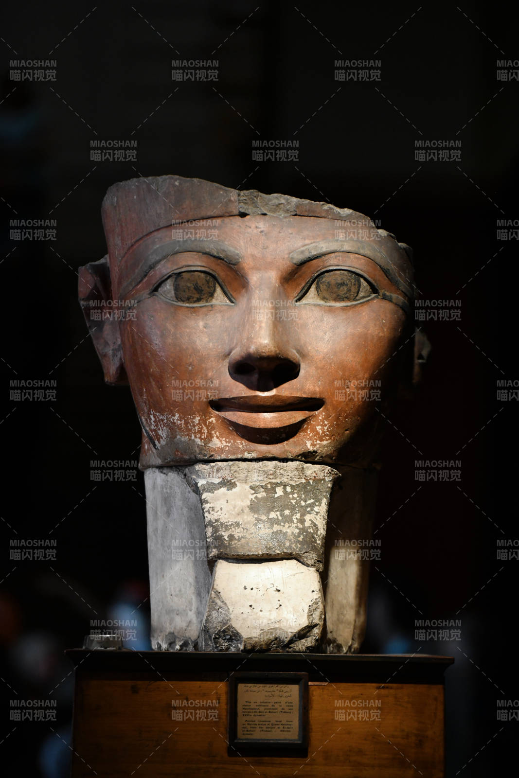 古埃及法老頭像