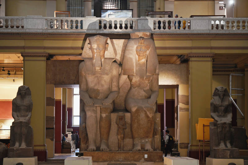 埃及神像展廳