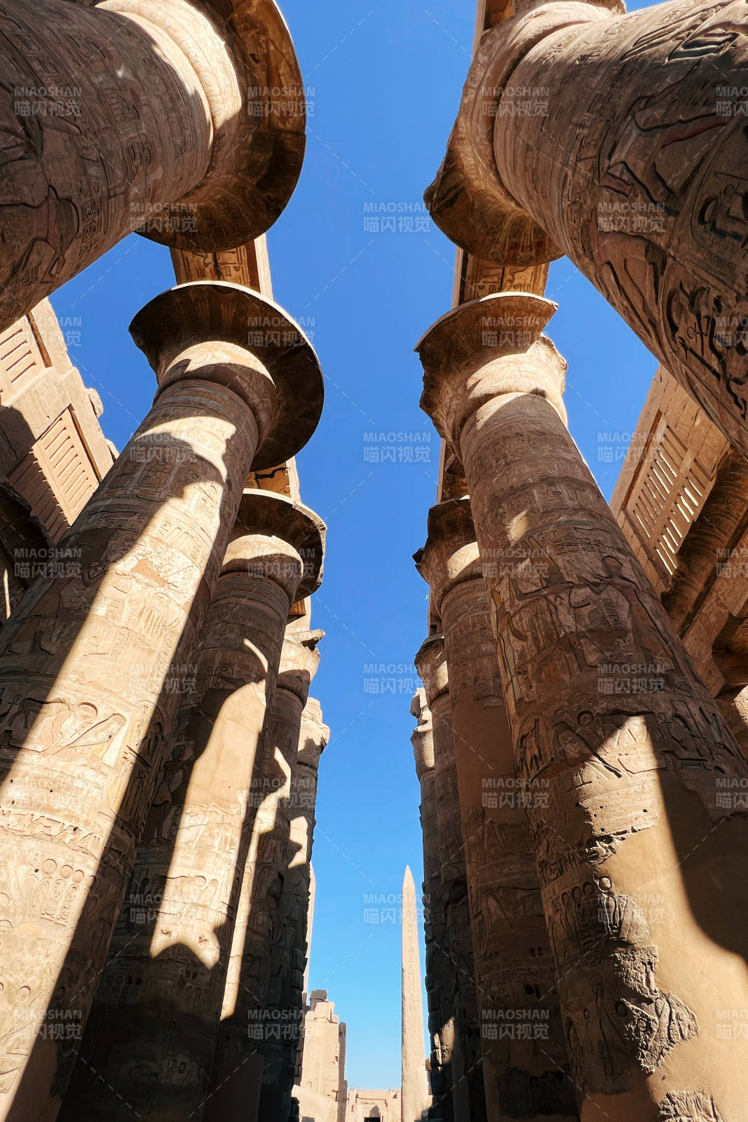 古埃及神廟柱廊