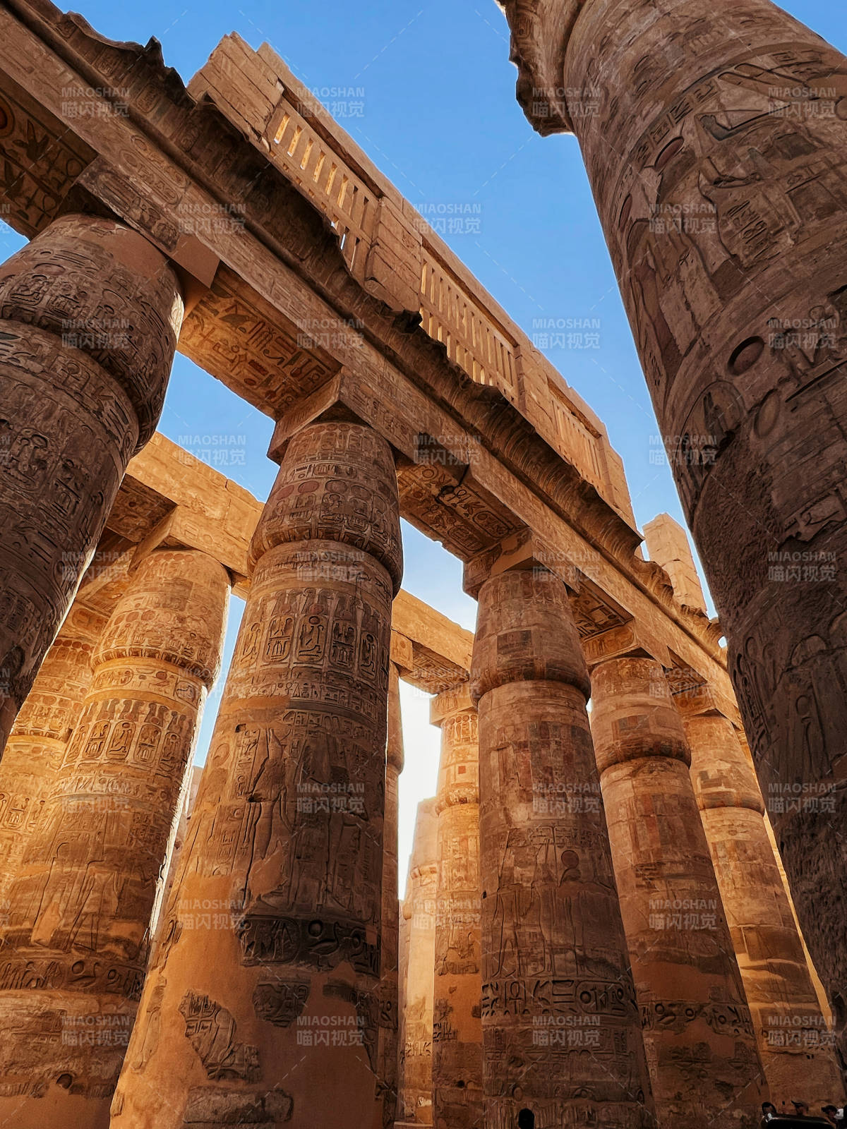 埃及神廟柱廊