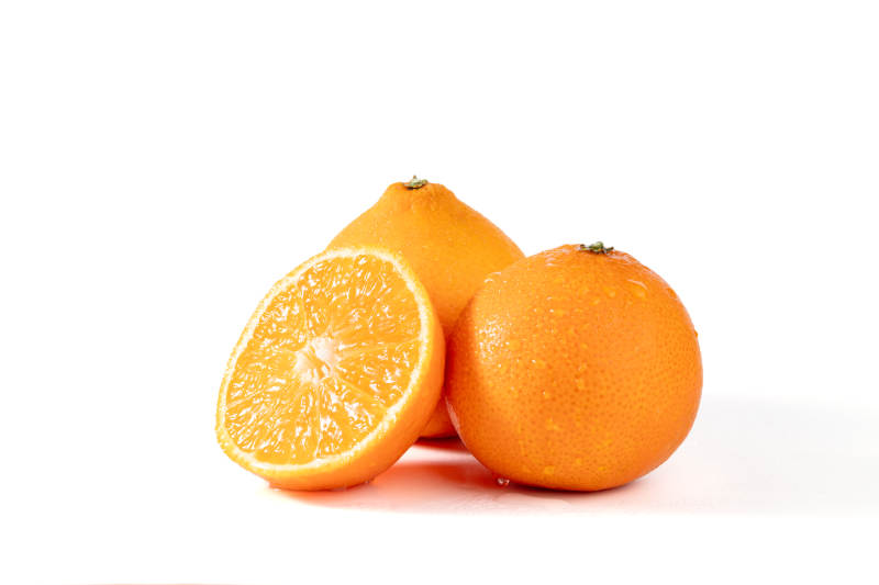 新鮮橙子特寫(xiě)