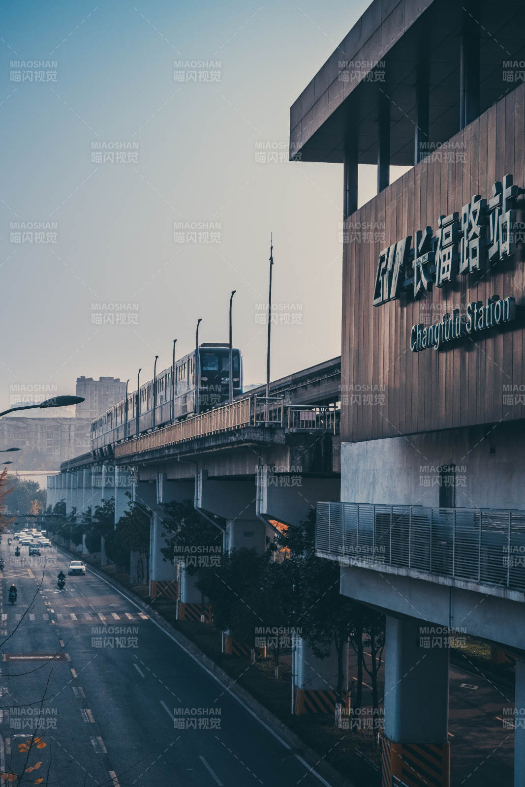 重慶軌道交通3號線長福路站