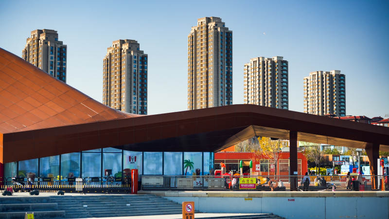 現(xiàn)代城市建筑風(fēng)光