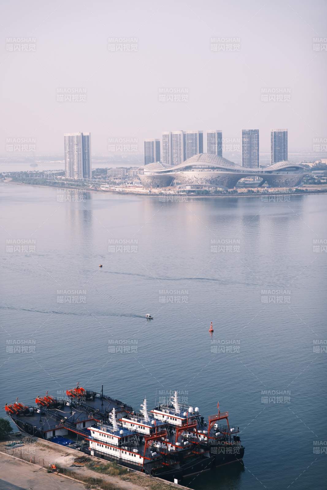 海港城市風光，湛江金沙灣