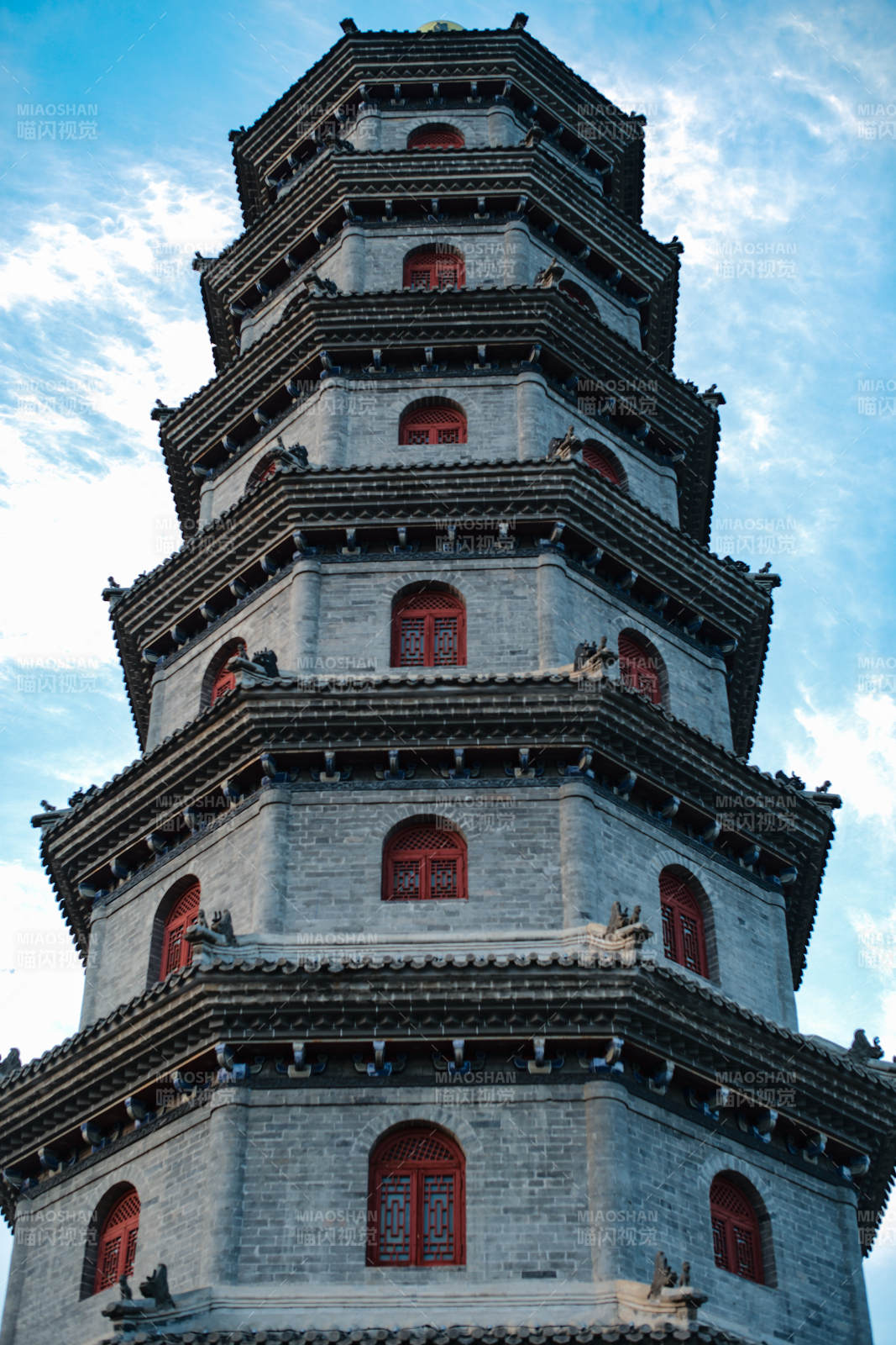 古北水镇圆通塔—古塔凌云