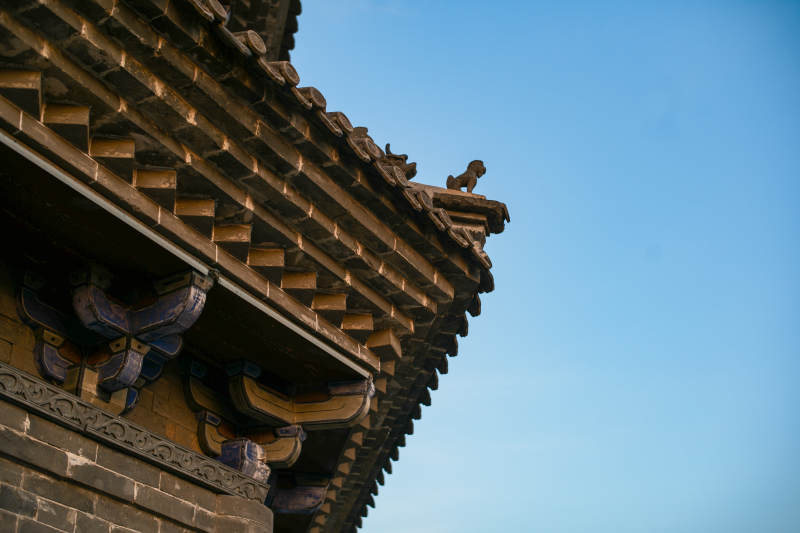 古建筑飛檐翹角