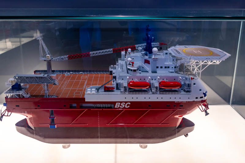 中国船政博物馆 BSC号船模展示