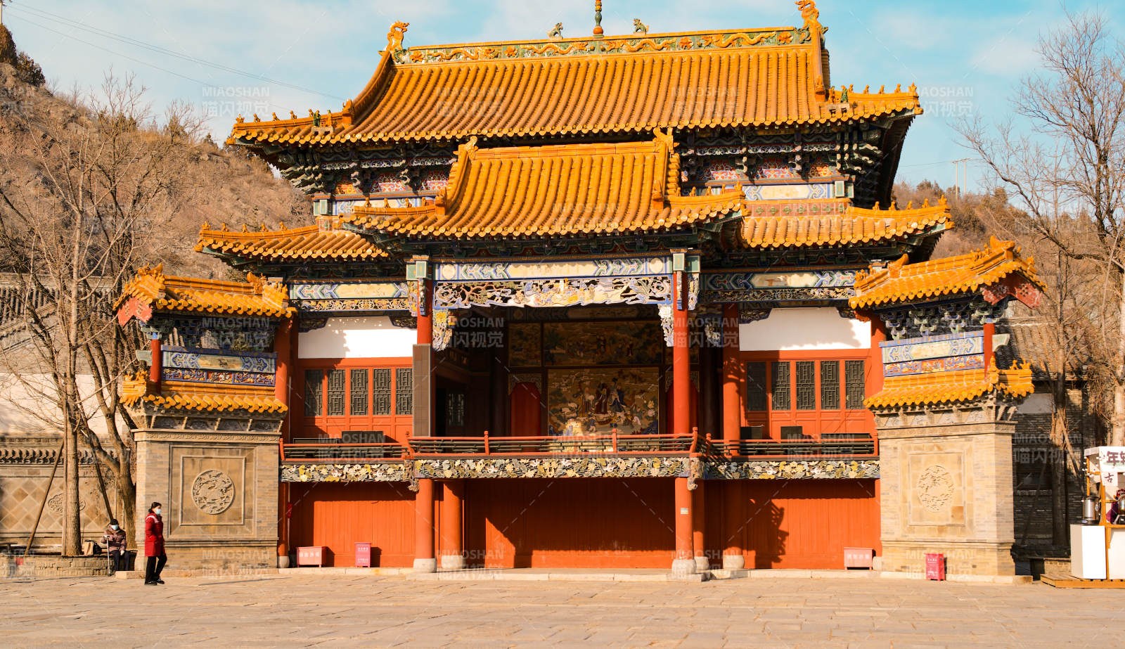 古北水镇古建筑风光