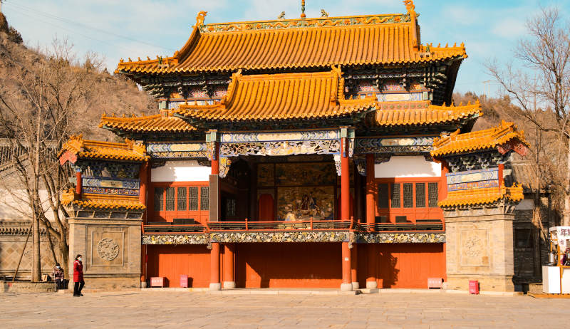 古北水镇古建筑风光