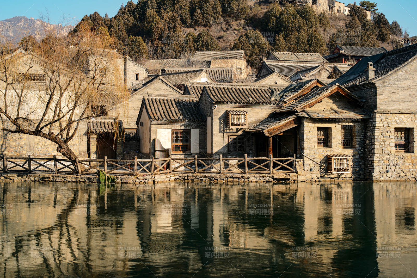 古北水镇水乡古韵静谧景